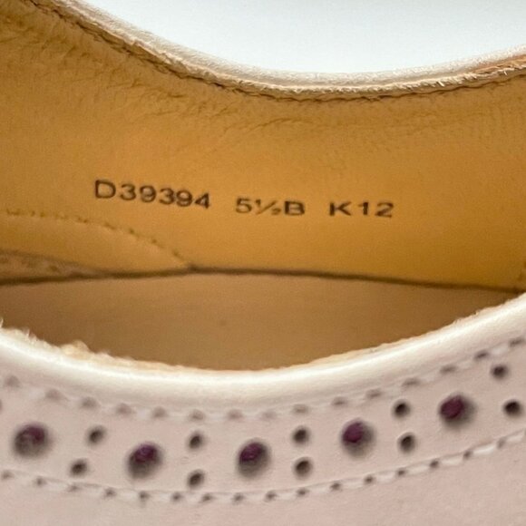 Cole Haan Women's Gray Purple Suede Wingtip Lace Up Alisa Oxford Shoes Size 5.5 - Picture 3 of 12